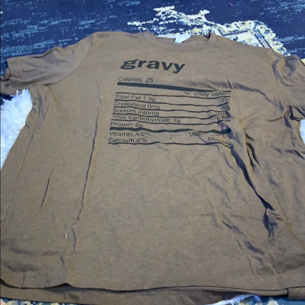 Men’s thanksgiving gravy t shirt